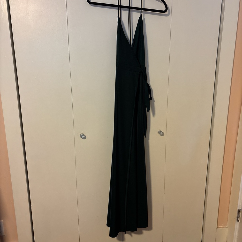 Elegant Green Maxi Dress